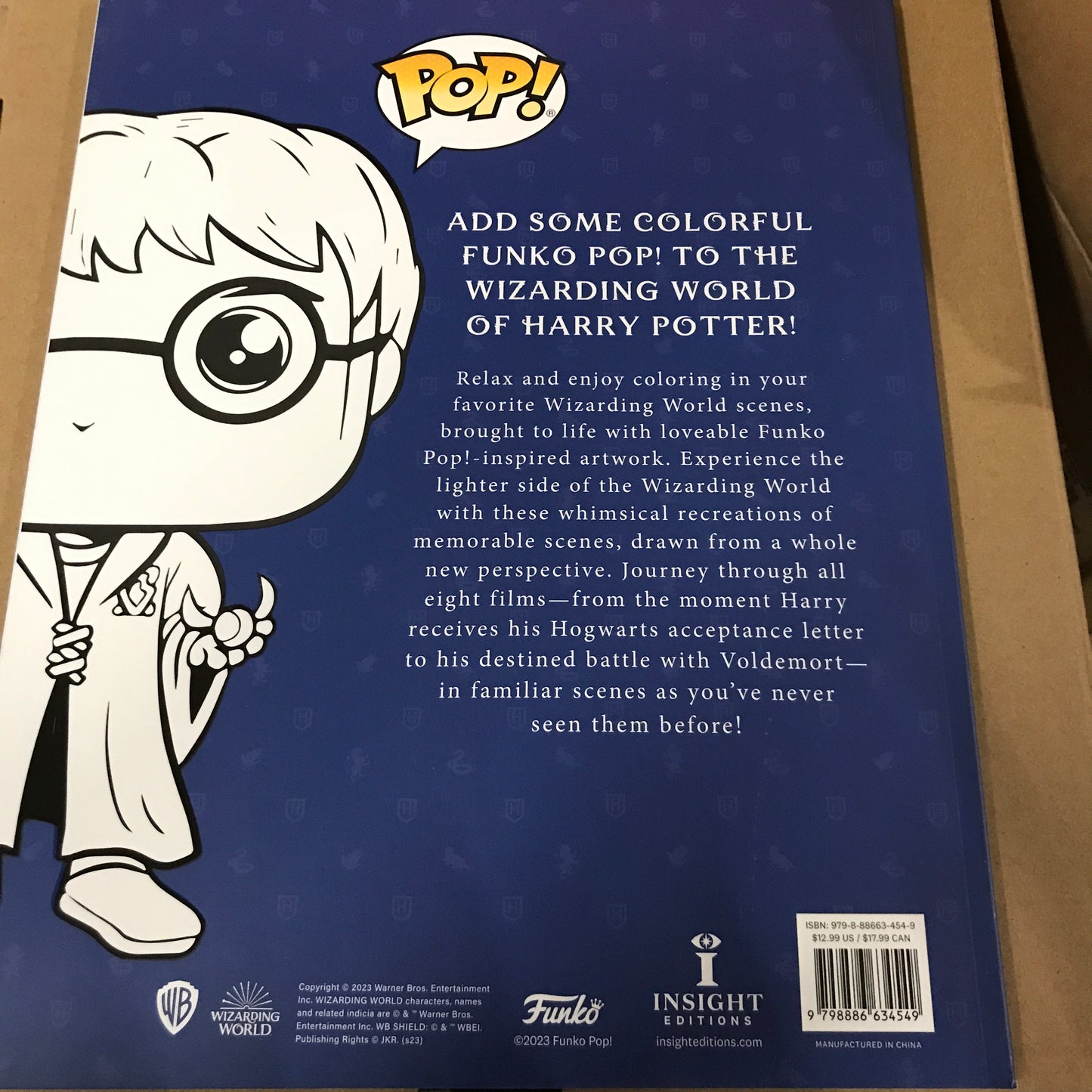 The Official Funko Pop! Harry Potter Coloring Book