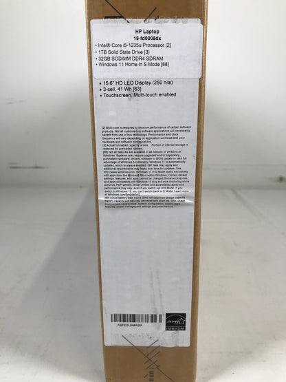 HP - 15.6" Touch-Screen Laptop (Intel i5, 32GB RAM, 1TB SSD)