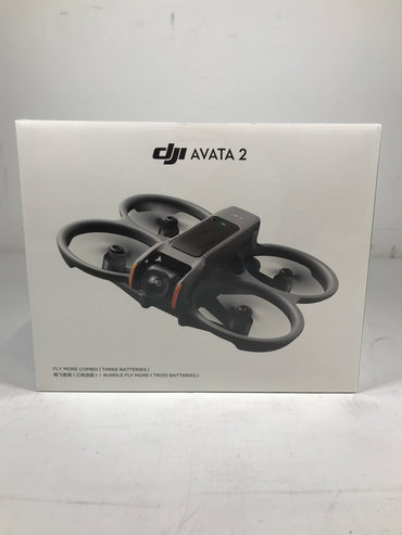 DJI Avata 2 Drone - Fly More Combo (3 batteries)