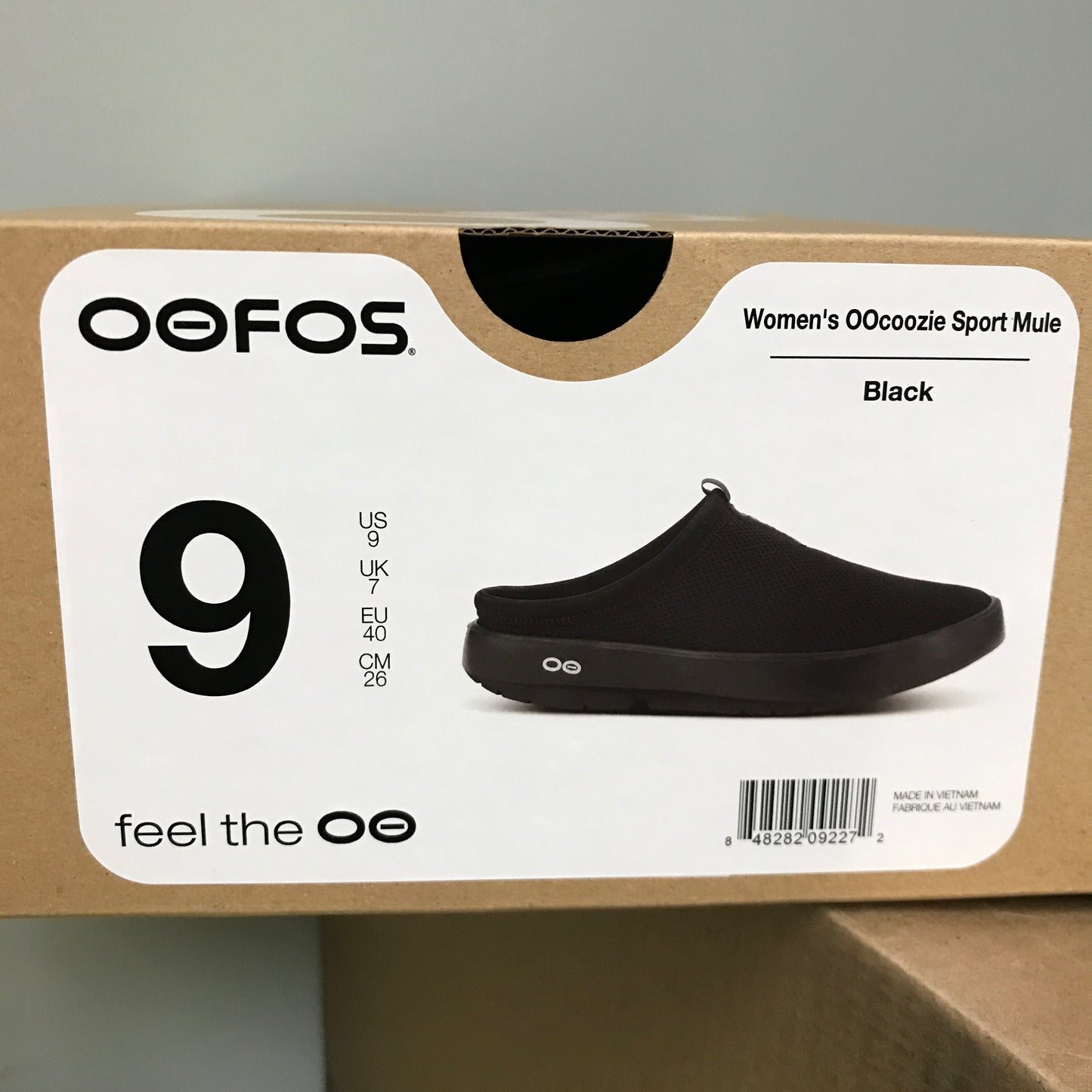 OOFOS Women's Mesh Slipper - Black
