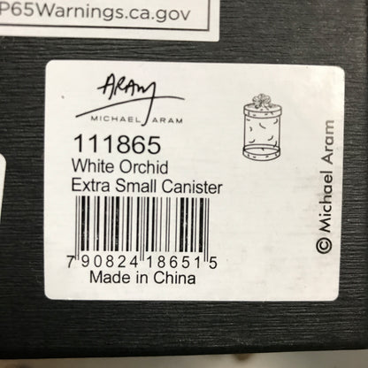 Michael Aram White Orchid Extra Small Canister