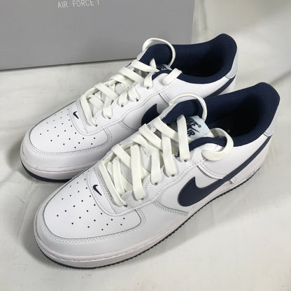 Nike Air Force 1 (GS) - White/Midnight Navy 7Y