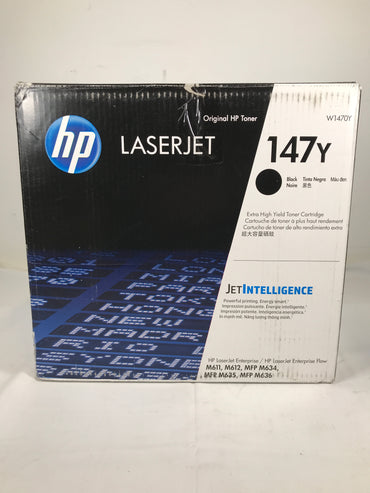 HP 147Y (W1470Y) Extra High Yield Black Original Toner Cartridge