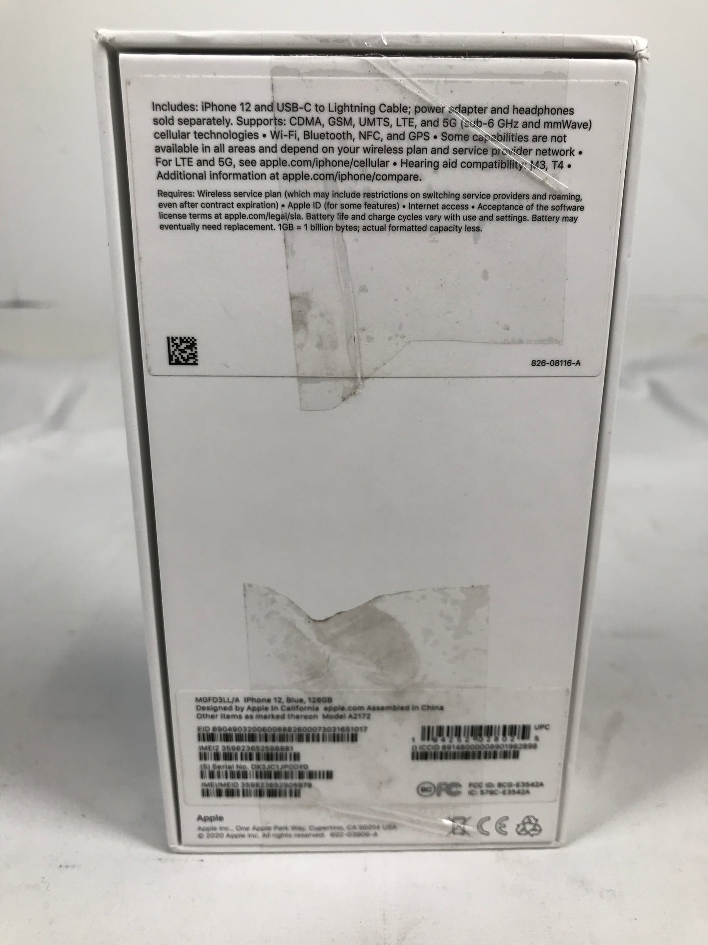 Apple iPhone 12 - Blue 128GB