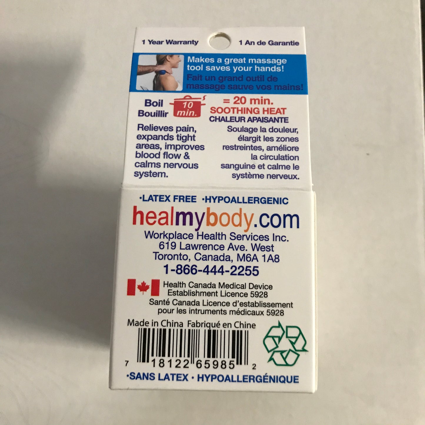 Dr. Cohen's Acuball Mini - Heatable Massage Ball