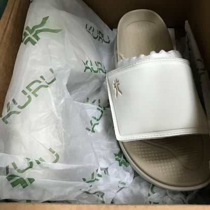 Kuru Moment Women's Slide - Bright White-Sand