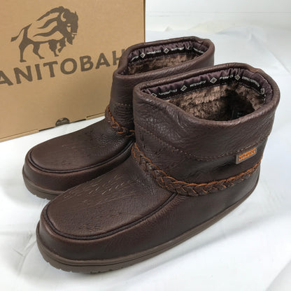 Manitobah Waterproof Tamarack Ankle - Women's Size US 7 - Cocoa