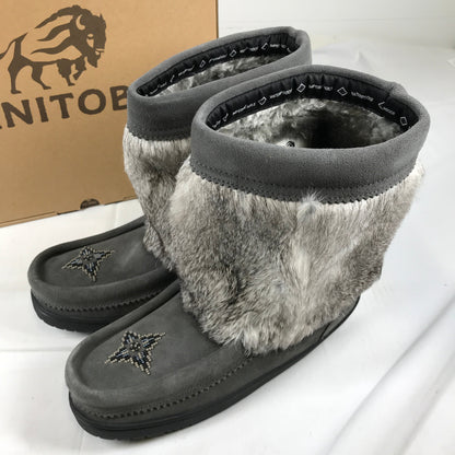 Manitobah Waterproof Half Mukluk - Charcoal