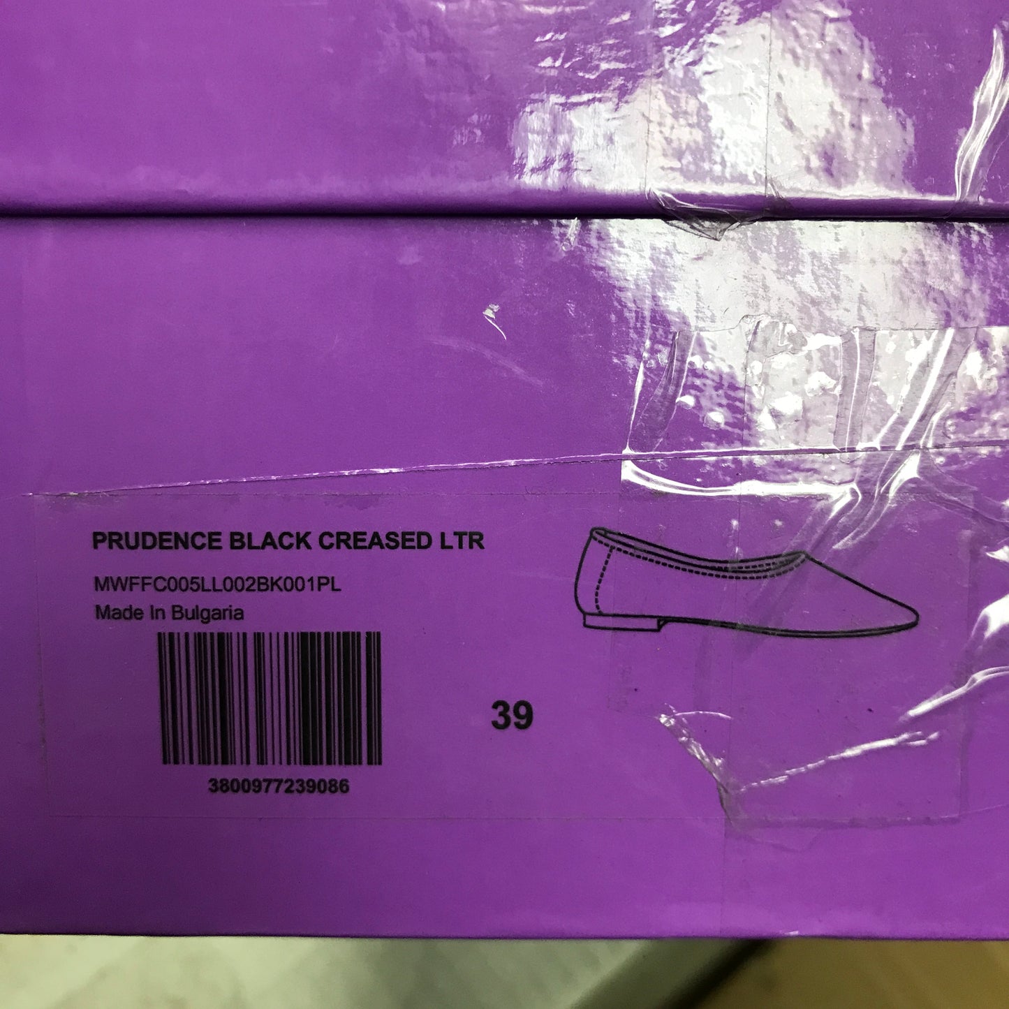 By Far Black Prudence Ballerina Flats