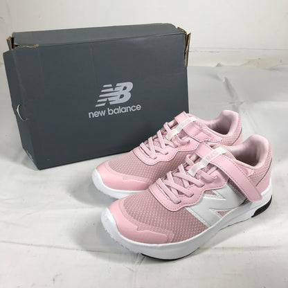 New Balance Kids' 578v1 Bungee Lace with Top Strap - Pink