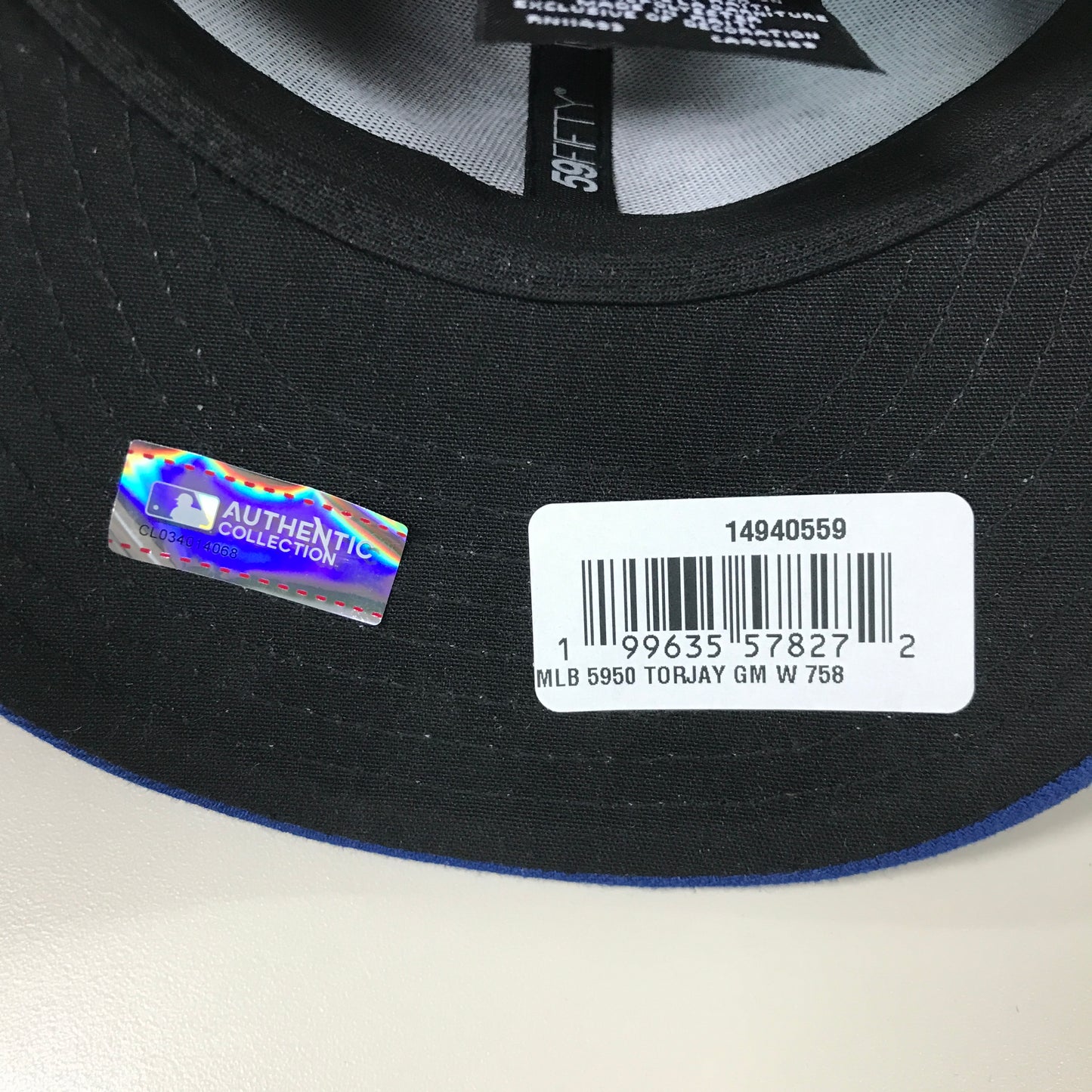 New Era 59FIFTY MLB Toronto Blue Jays 2025 Postseason Fitted Hat - Royal Blue
