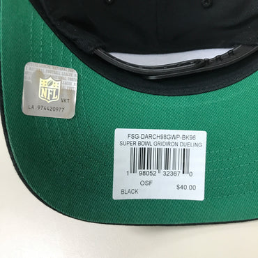 47 NFL Super Bowl New Orleans Snapback Hat - Black