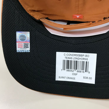 47 Texas Longhorns Snapback Hat - Burnt Orange