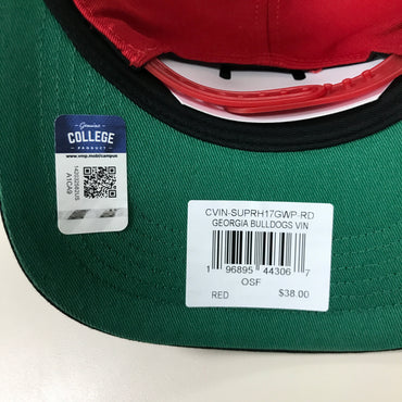 47 Georgia Bulldogs Snapback Hat - Red/Black
