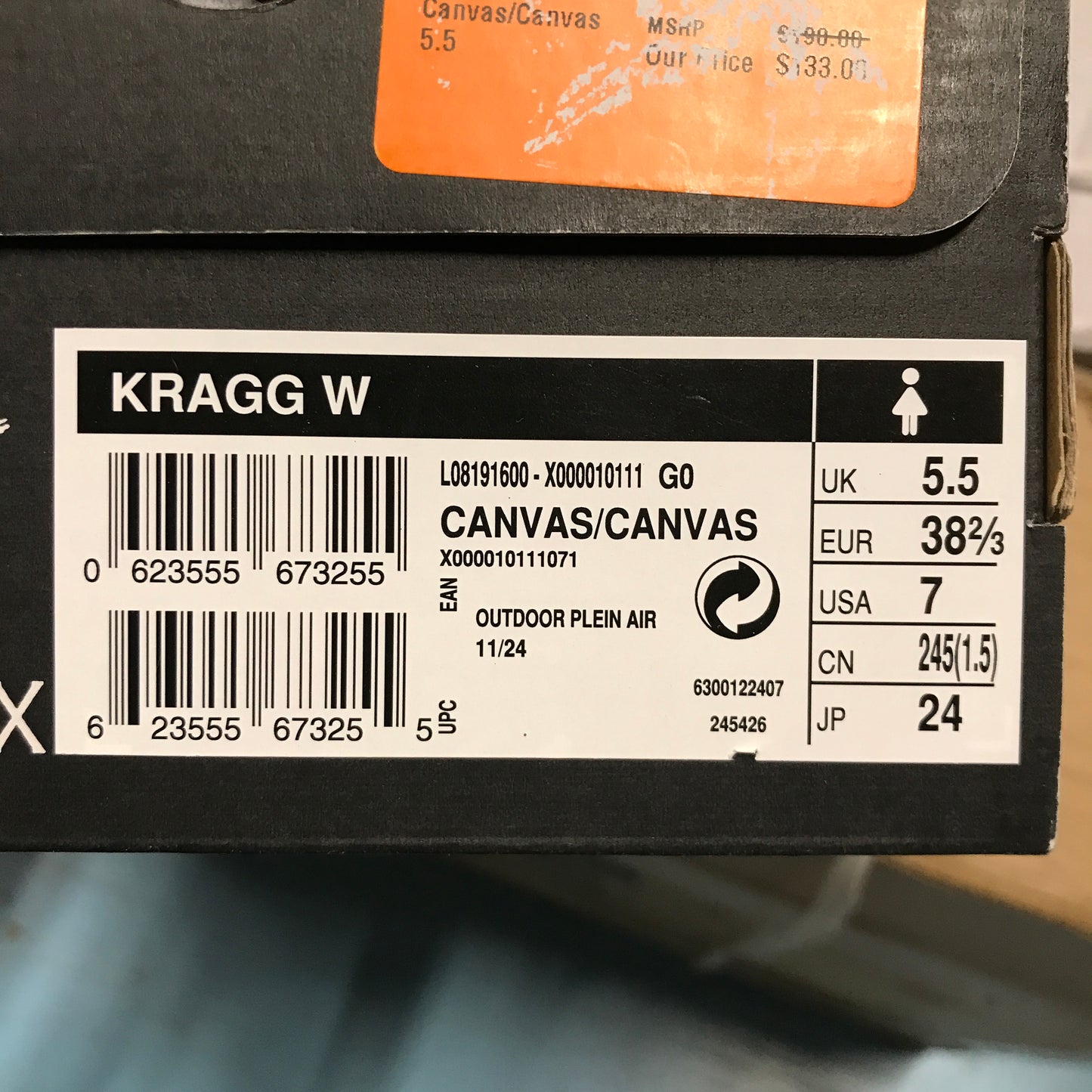 Arc’teryx Kragg Shoe Women's - Canvas