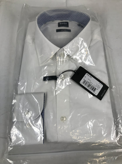 Hugo Boss - Stretch Easy Iron Dress Shirt - White