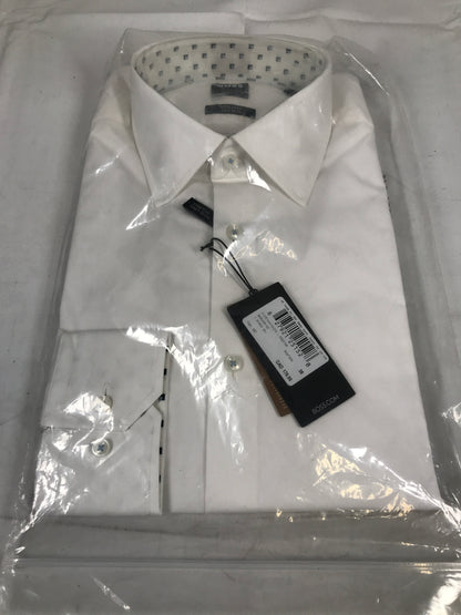 Hugo Boss - Regular Fit Easy Iron Dress Shirt - White