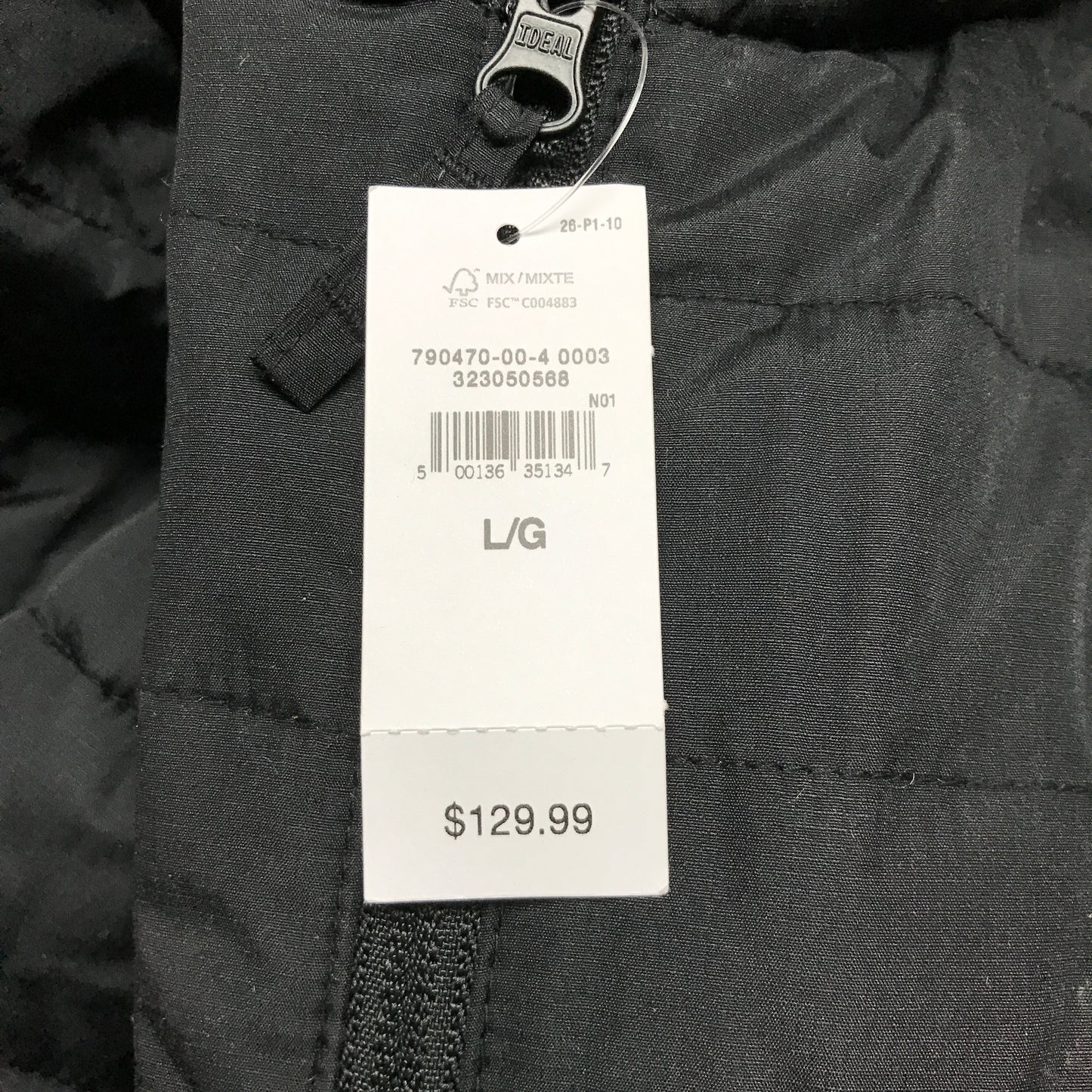 Gap ColdControl 100% Recycled Relaxed Puffer Jacket - Black