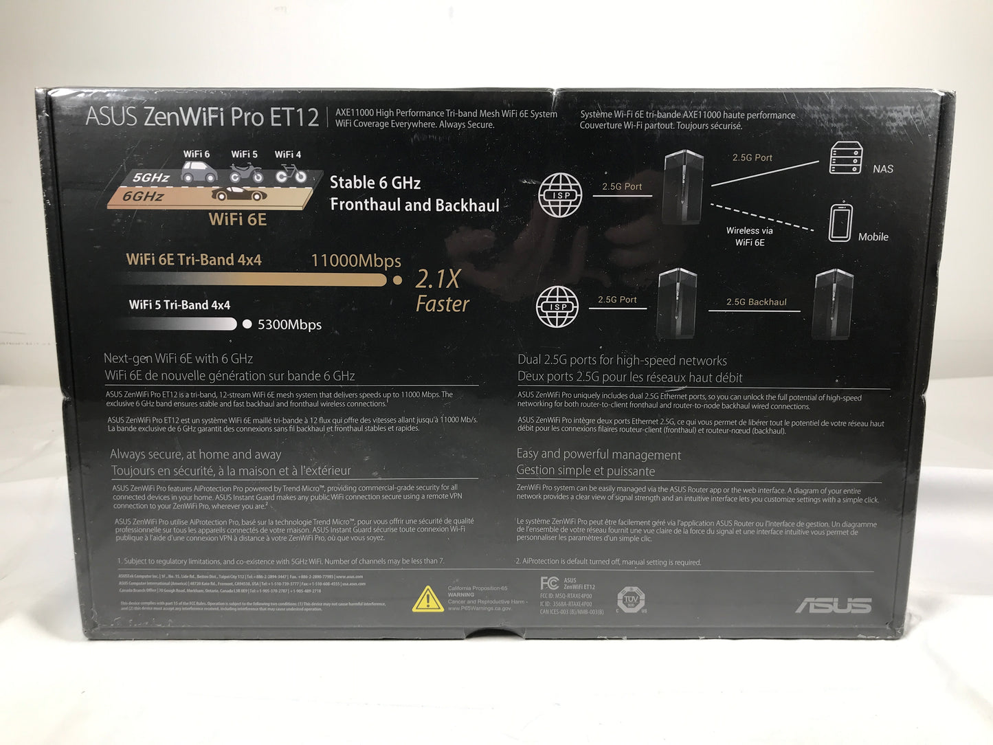 ASUS ZenWiFi Pro ET12 (2 Pack)