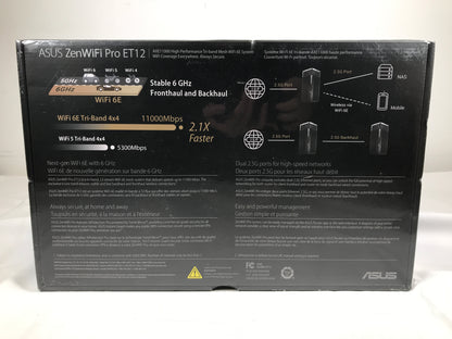 ASUS ZenWiFi Pro ET12 (2 Pack)