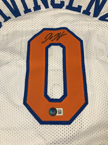 NBA - Donte DiVincenzo Signed Jersey New York Knicks