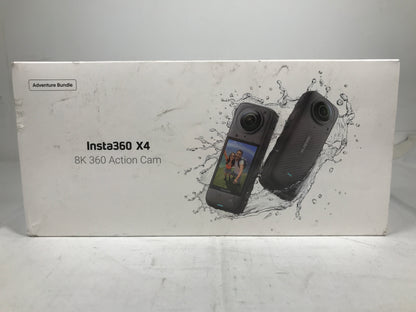 Insta360 X4 8K 360 Action Cam - Adventure Bundle