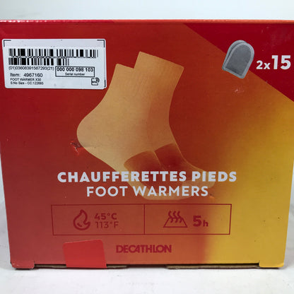 Decathlon Foot Warmers (2x15 Pack)