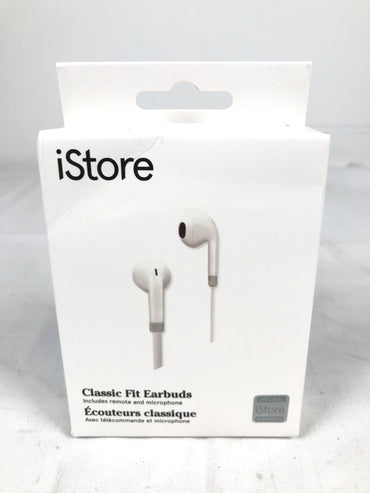 iStore Classic Fit Earbuds (3.5mm Headphone Plug)