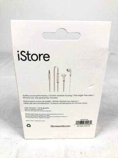 iStore Classic Fit Earbuds (3.5mm Headphone Plug)
