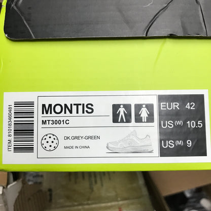 Montis Pickleball Drop 1.0 Pickleball Shoes - Dark Grey/Green