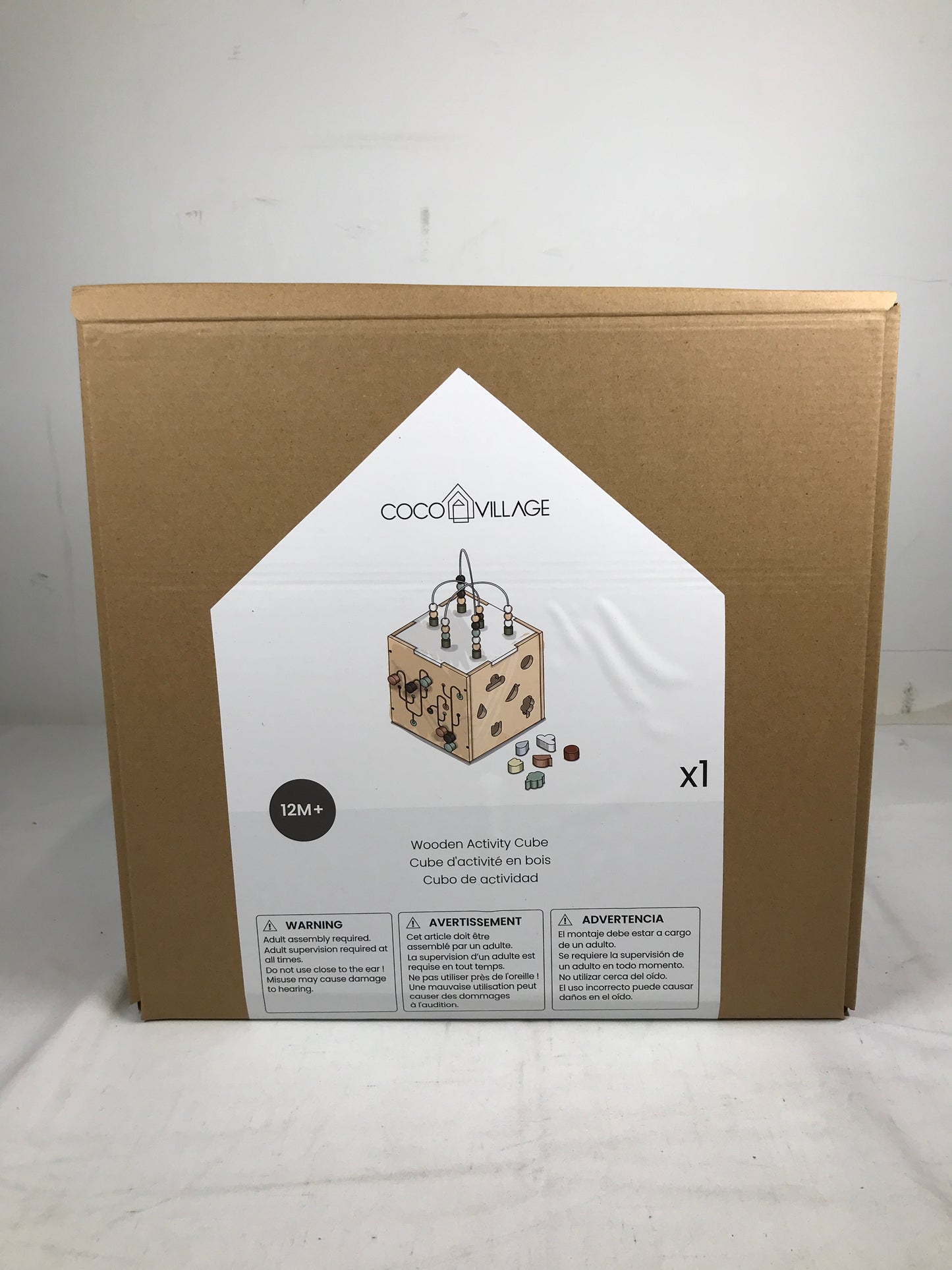 Coco Village Wooden Activity Cube