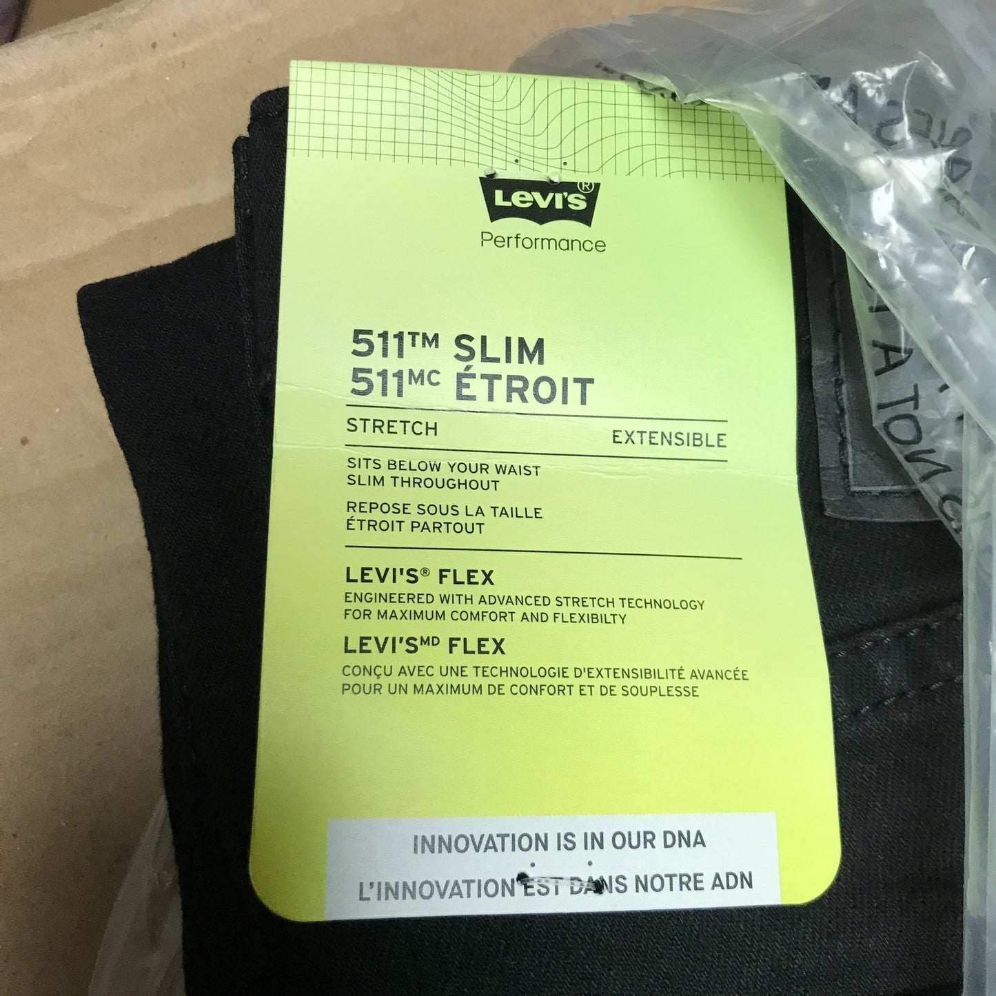 Levi's 511 Slim Fit Men's Jeans - Black