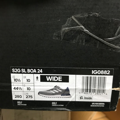 Adidas S2G SL BOA 24 Spikeless Golf Shoe - Grey
