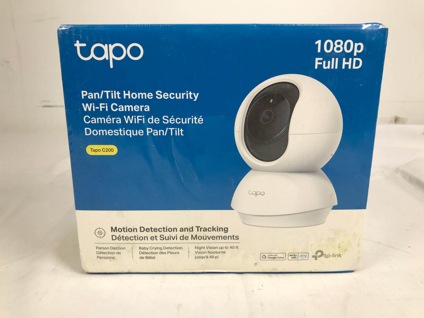Tapo Smart Pan/Tilt 1080p Full HD WiFi Camera (Tapo C200)