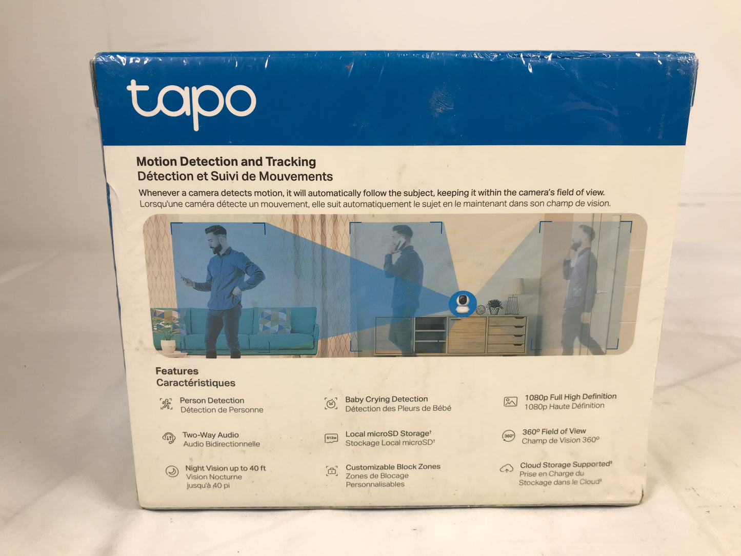 Tapo Smart Pan/Tilt 1080p Full HD WiFi Camera (Tapo C200)
