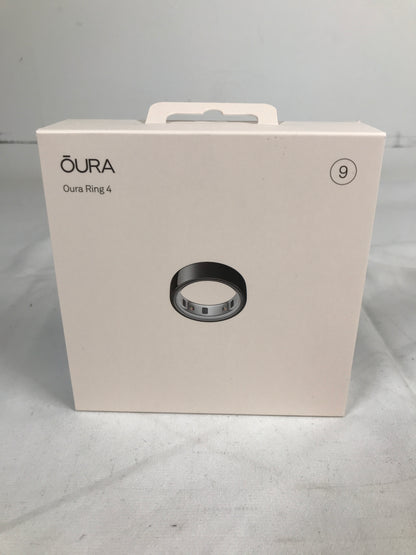 Oura Ring 4 Black - Size 9