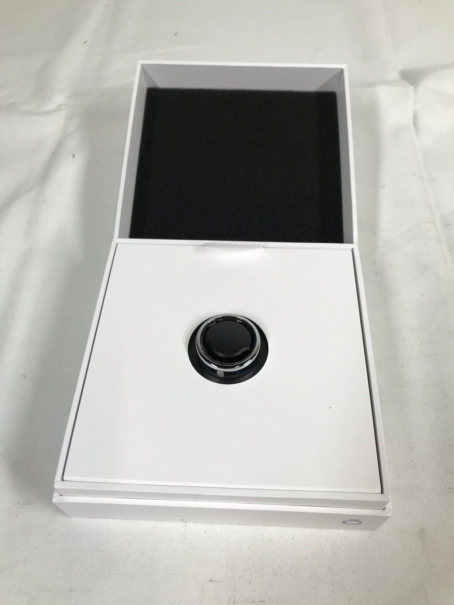 Oura Ring 3 Horizon Silver - Size 8