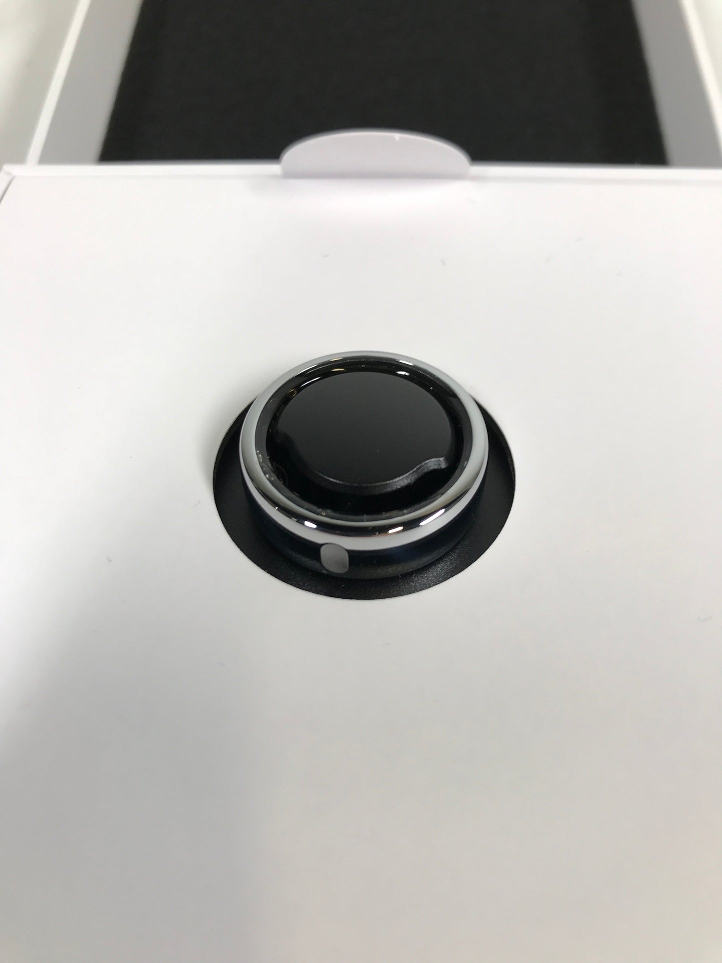 Oura Ring 3 Horizon Silver - Size 8