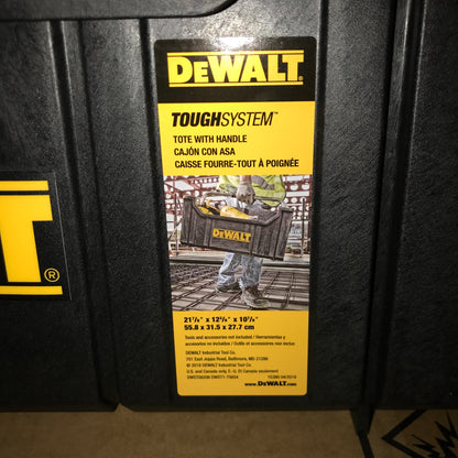 DEWALT TOUGHSYSTEM Tote with Carrying Handle - 2 Pack