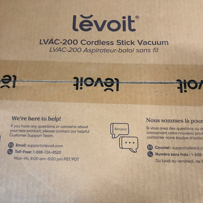Levoit LVAC-200 Cordless Stick Vacuum Cleaner