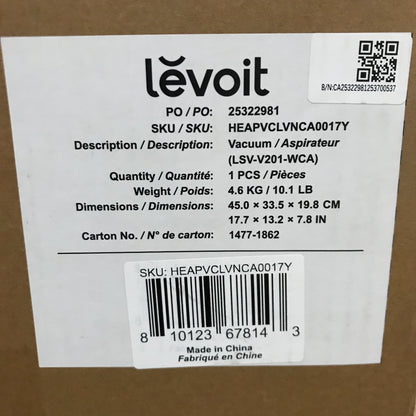 Levoit LVAC-200 Cordless Stick Vacuum Cleaner