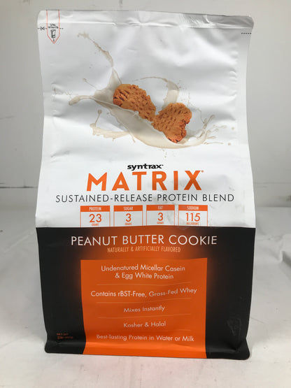 Syntrax Nutrition Matrix Sustained-Release Protein Blend - Peanut Butter Cookie 2lb