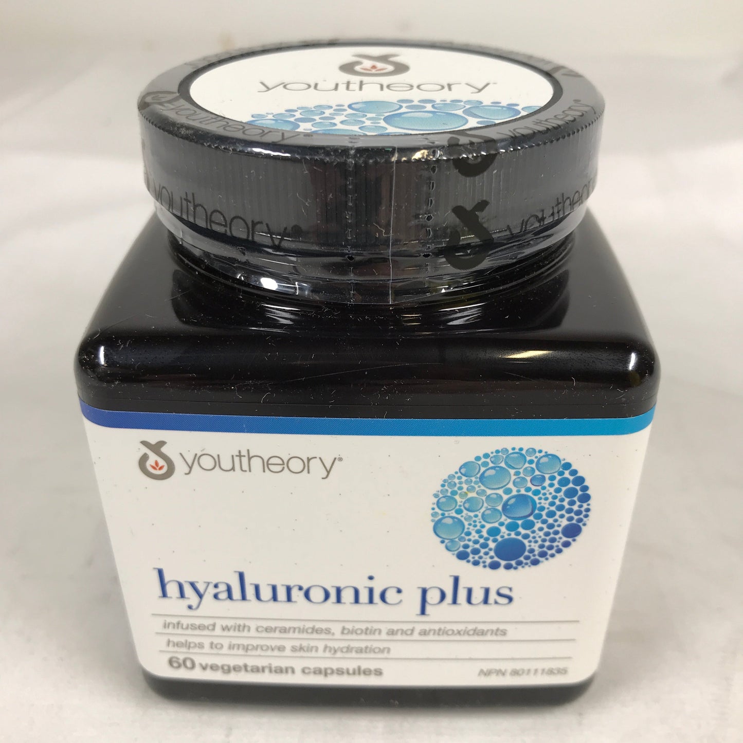 Youtheory Hyaluronic Acid Plus, Vegetarian Capsules, 60 Count (3 pack)