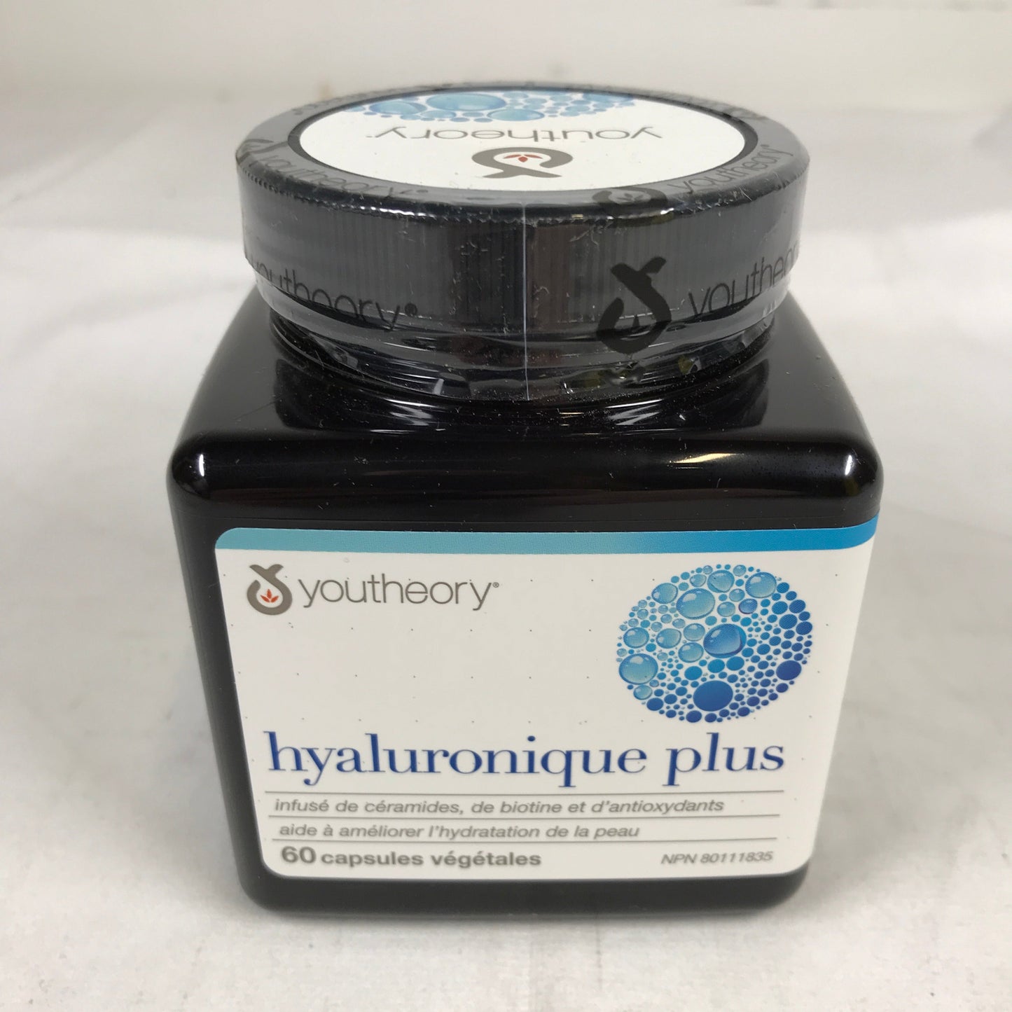 Youtheory Hyaluronic Acid Plus, Vegetarian Capsules, 60 Count (3 pack)
