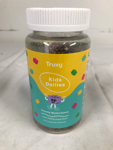 Truvy Kids Dailies Gummy Multivitamin - Great Tasting Grape, 60 gummies