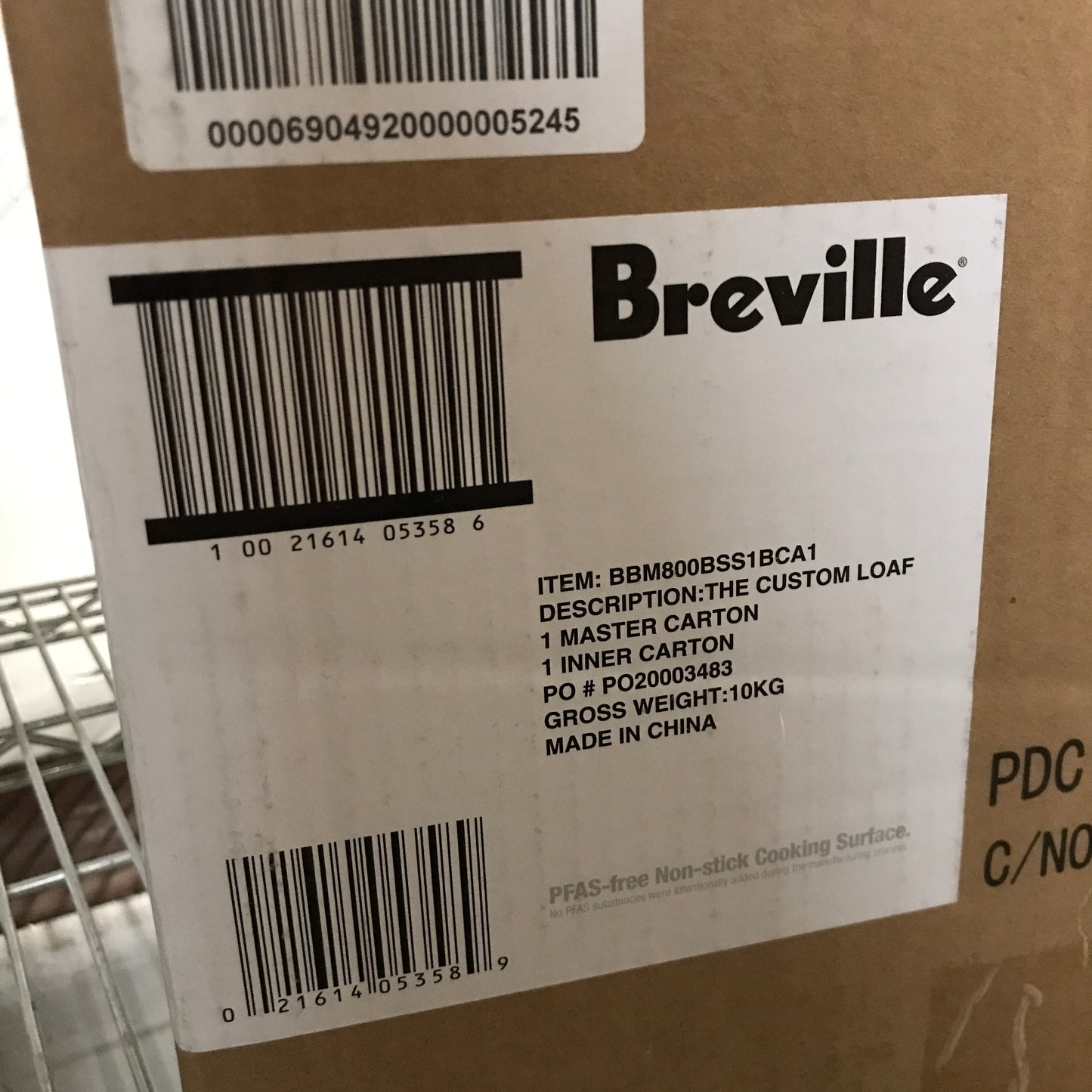 Breville The Custom Loaf Bread Maker