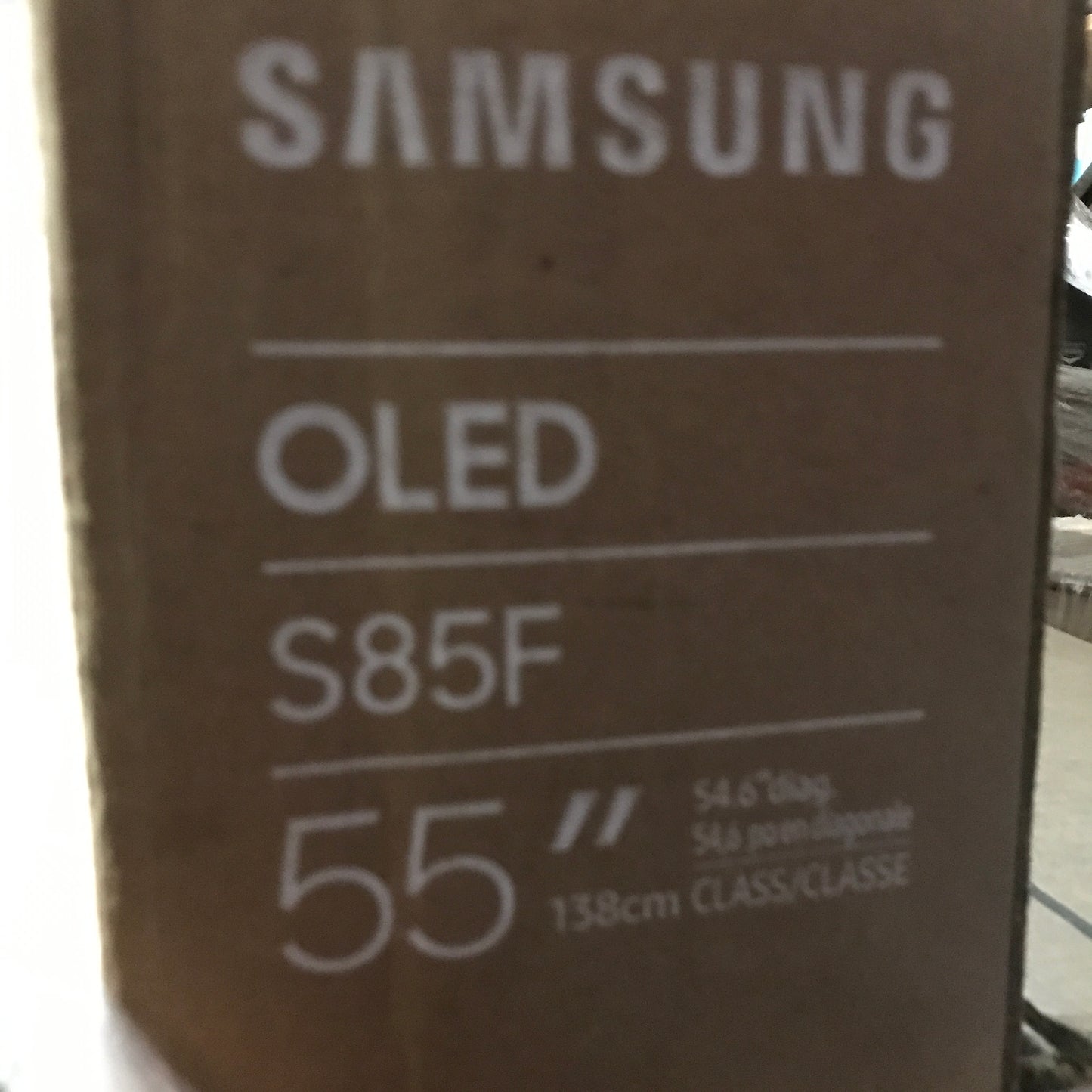 Samsung 55" OLED S85F 4K Vision AI Smart TV (2025) - PICK UP ONLY