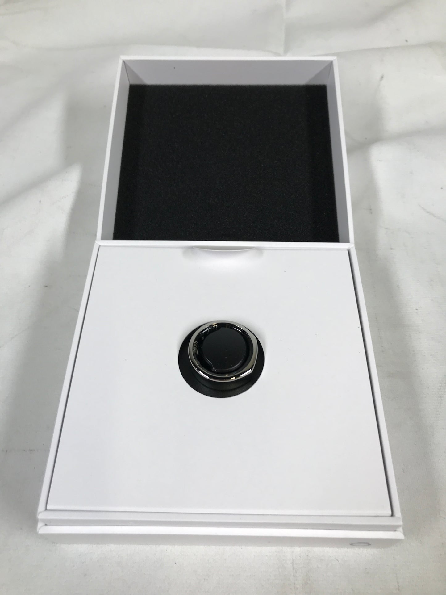 Oura Ring 3 Heritage Silver - Size 8
