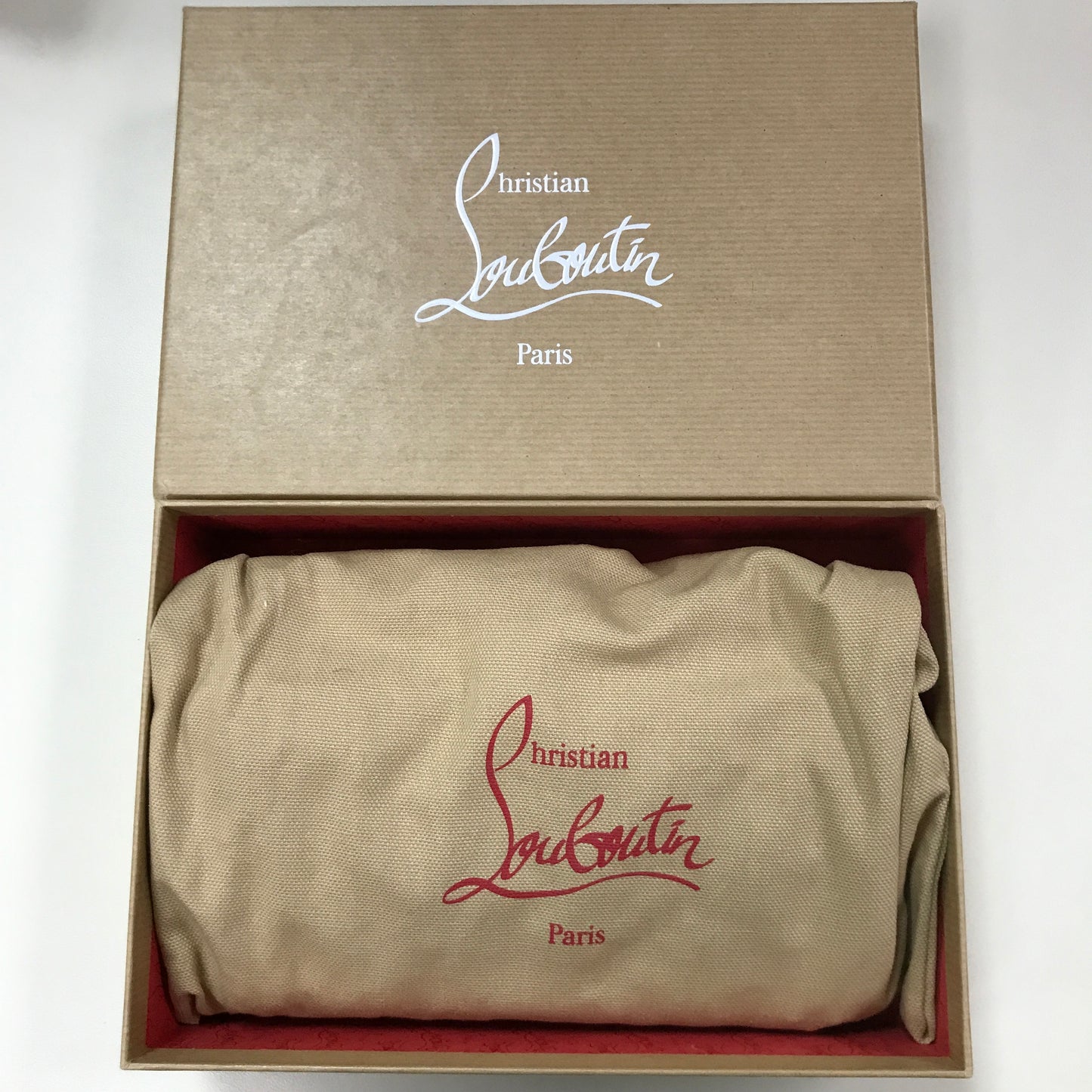 Christian Louboutin Panettone Wallet - Grained calf leather and spikes Loubinthesky - Black