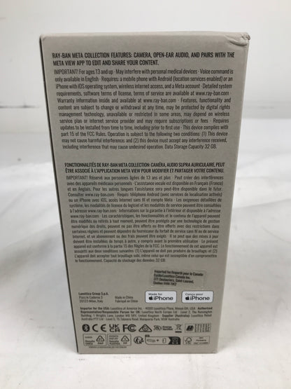 Ray-Ban Meta Wayfarer AI Glasses